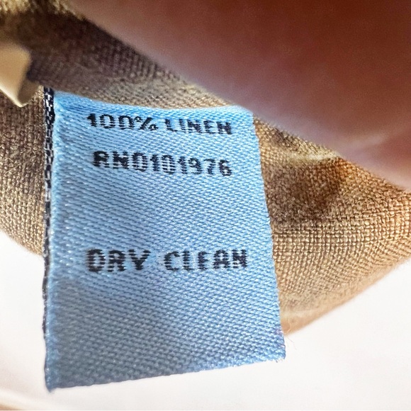 Inserch Premium Linen Yarn-Dye Ombre Long Sleeve Shirt Men's 3X Button Down - Picture 8 of 9